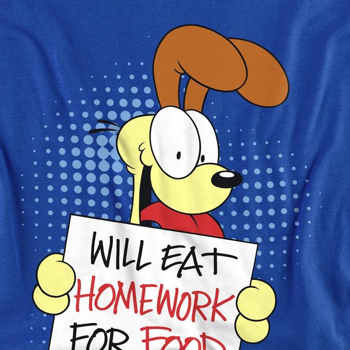 Immagine prodotto Garfield Will Eat Homework Felpa Adulto Unisex (L)