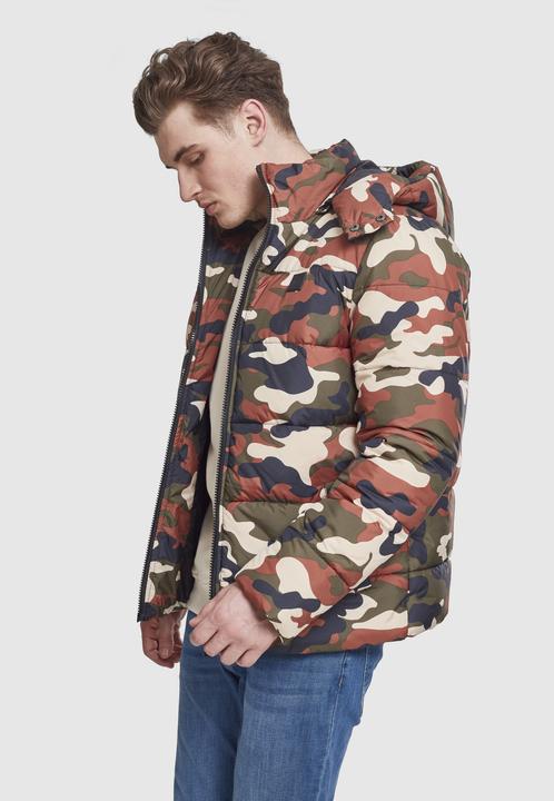 Produktbild Urban Classics Hooded Camo Puffer Jacket (XL)