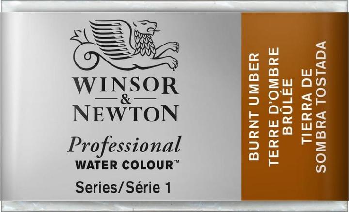 Actual product image Winsor & Newton Watercolour Artists (Burnt umber)