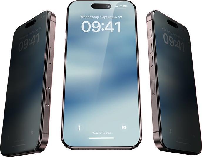 Produktbild Benks Ultra Shield Privacy (1 Stück, Apple iPhone 14 Pro Max, Apple iPhone 16 Plus, Apple iPhone 15 Plus)