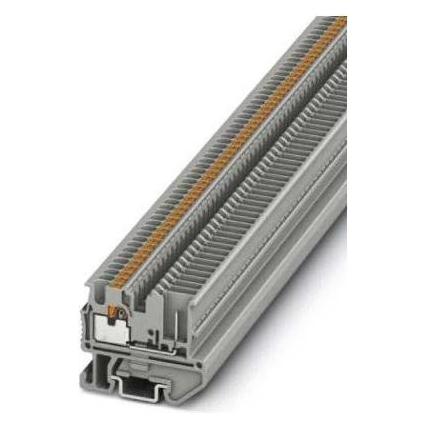 Phoenix Contact MPT 1,5/S/1P 3248115 Doorvoerklem 0,14 mm² 1,50 mm² Grijs 50 st., Kabels + Stekkers, Grijs