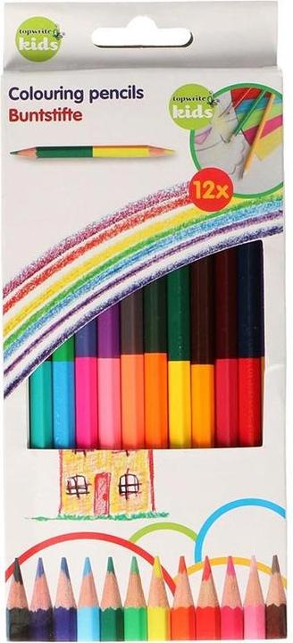 Produktbild Topwrite Kids Double Color Pencil, 12dlg. (Bunt, 12 x)