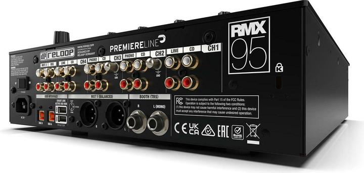Immagine prodotto reloop RMX-95 mixer digitale per club a 4+1 canali (Mixer da club)