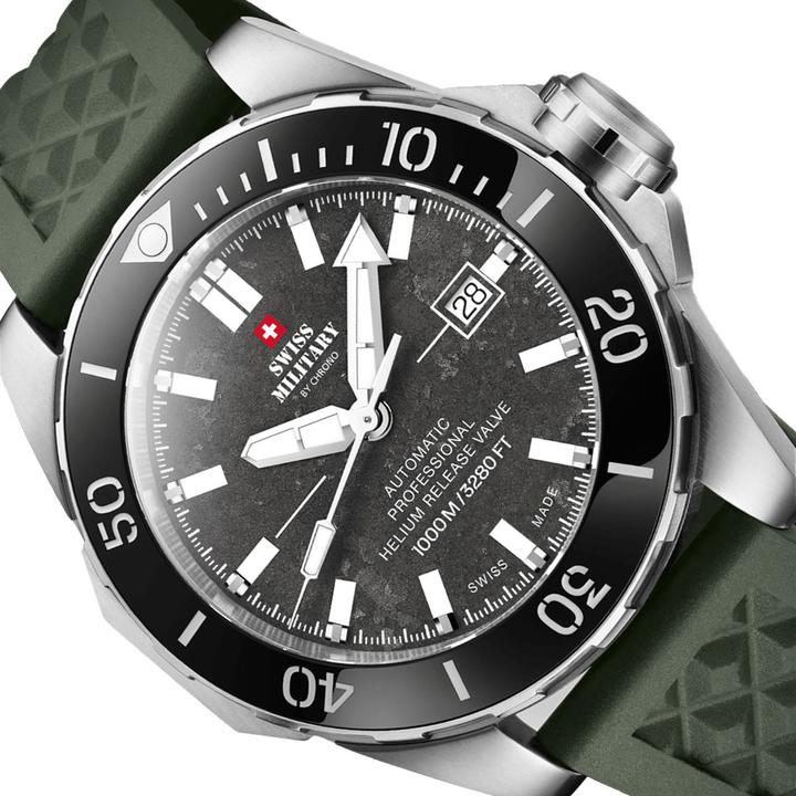 Immagine prodotto Swiss Military SMA34092.09 Automatico Diver 45mm 100ATM (45 mm)