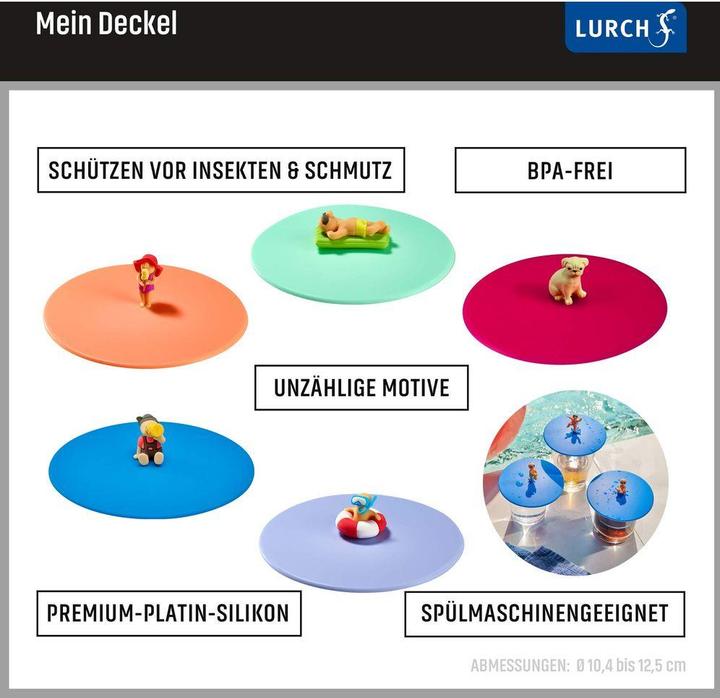 Actual product image Lurch Beach Girls Yolanda Yoga (Glass cover)