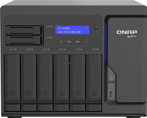 Actual product image QNAP TS-h886-D1622-16G (0 TB)
