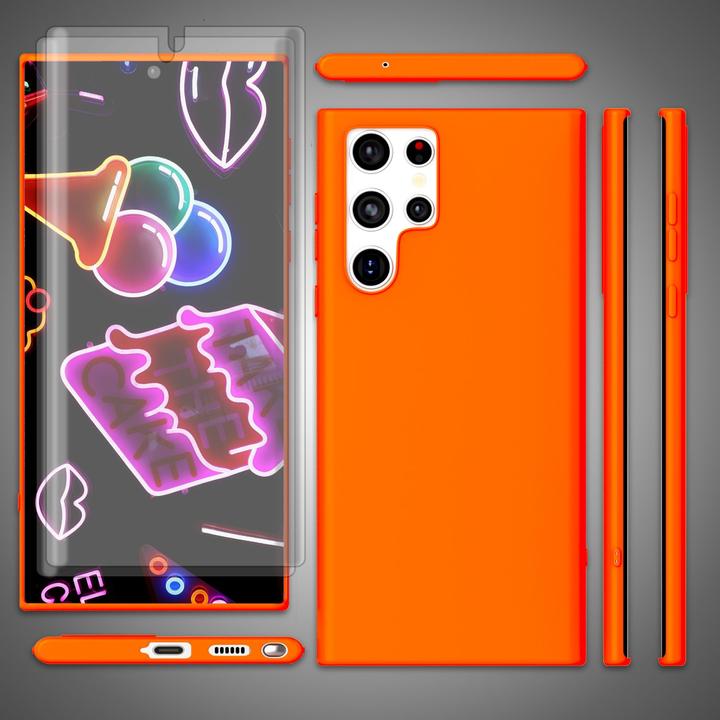 Produktbild Nalia Neon Silikon Hülle mit 2x Displayschutz (Samsung Galaxy S23 Ultra)