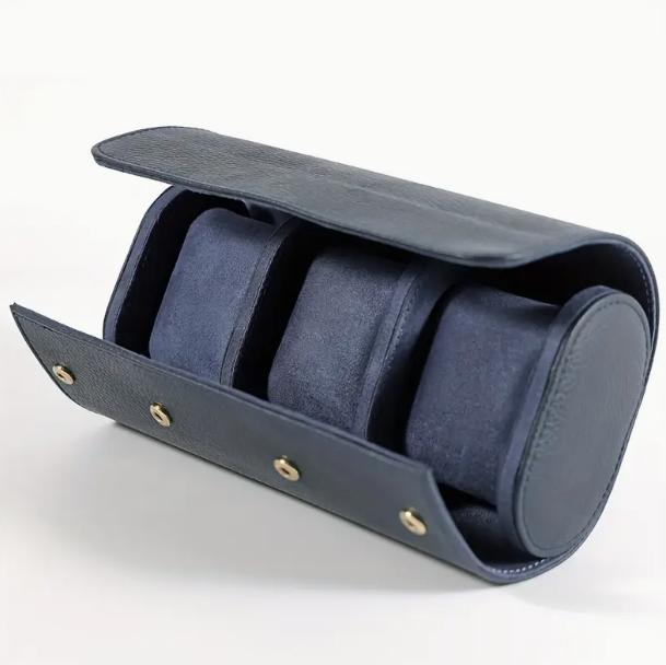 Immagine prodotto Nevarone Uhrenetui blau (3 Uhren)