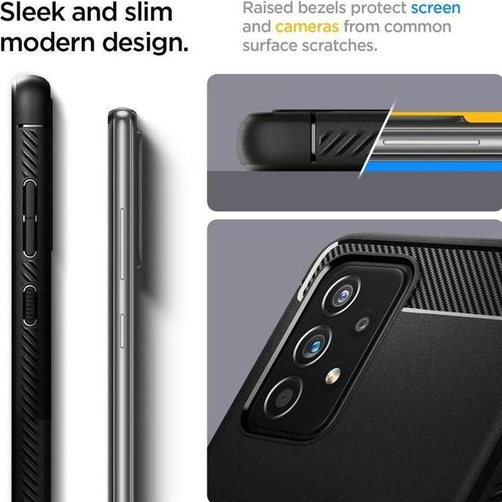 Actual product image Spigen Rugged Armor (Samsung Galaxy A52 5G, Samsung Galaxy A52)