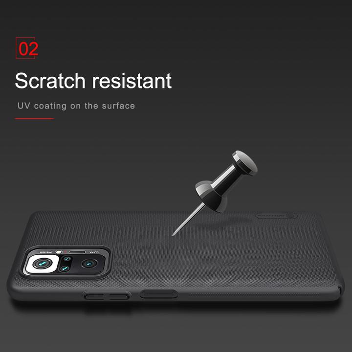 Image du produit Nillkin Super Frosted Shield case for Xiaomi Redmi Note 10 Pro/10 Pro Max (black) (Xiaomi Redmi Note 10 Pro, Xiaomi Redmi Note 10 Pro Max)