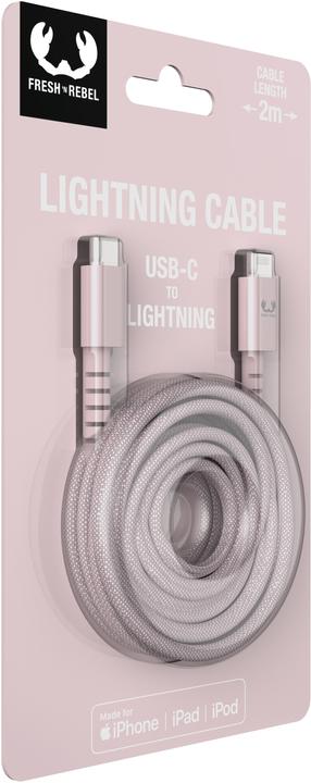 Produktbild Fresh'N Rebel USB C - Lightning (2 m, USB 3.2 Gen 1, 60 W)