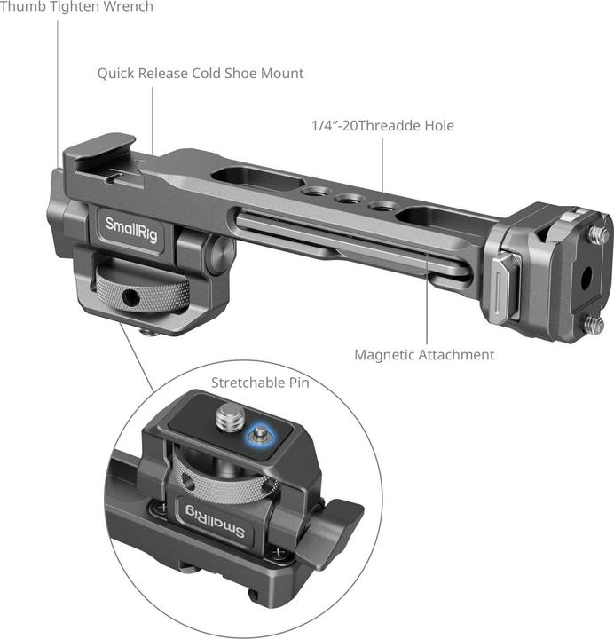 Productafbeelding SmallRig HawkLock H21 Monitorsteun 4637 (Gimbalbevestiging)