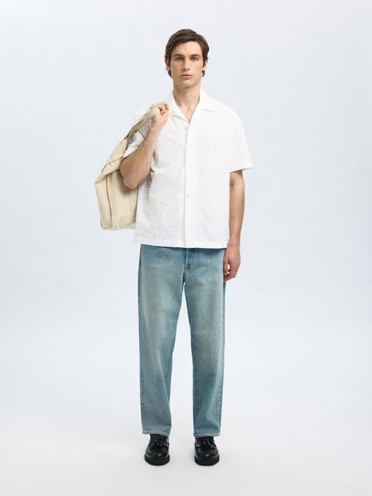 Actual product image Selected Homme Besticktes Kurzarmhemd (M)