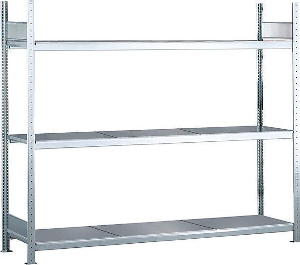 Produktbild Schulte Lagertechnik Weitspannregal, mit Stahlboden, Höhe 2000 mm