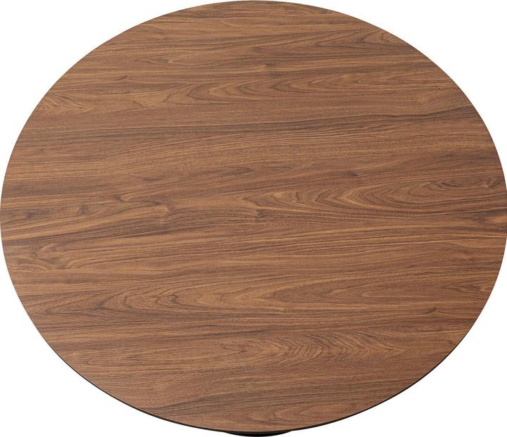 Immagine prodotto Kare Design Tavolo Schickeria Noce look nero rotondo 110 (110 x 110 x 72 cm)