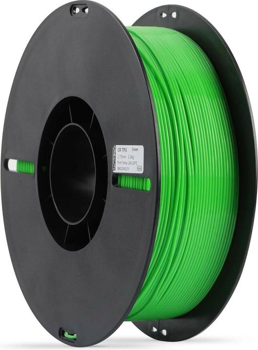 Image du produit Creality Filament TPU, vert, 1.75 mm, 1 kg (TPU, 1.75 mm, 1000 g, Vert)