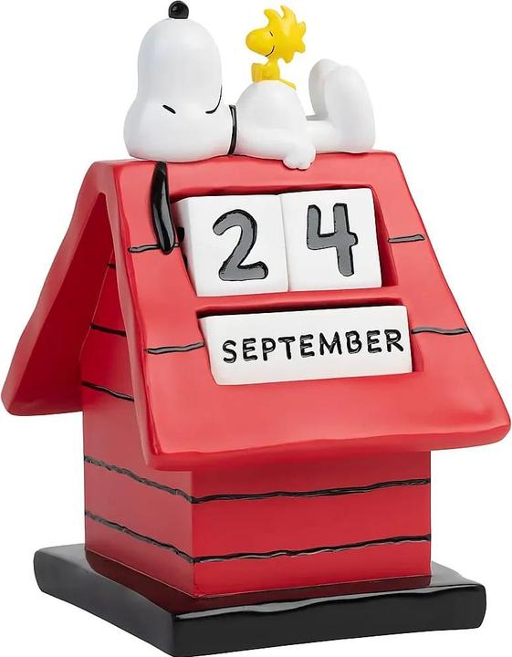 Produktbild NoName SNOOPY - Calendrier Perpétuel 3D en Résine - '9,5 x11 x15,5cm'