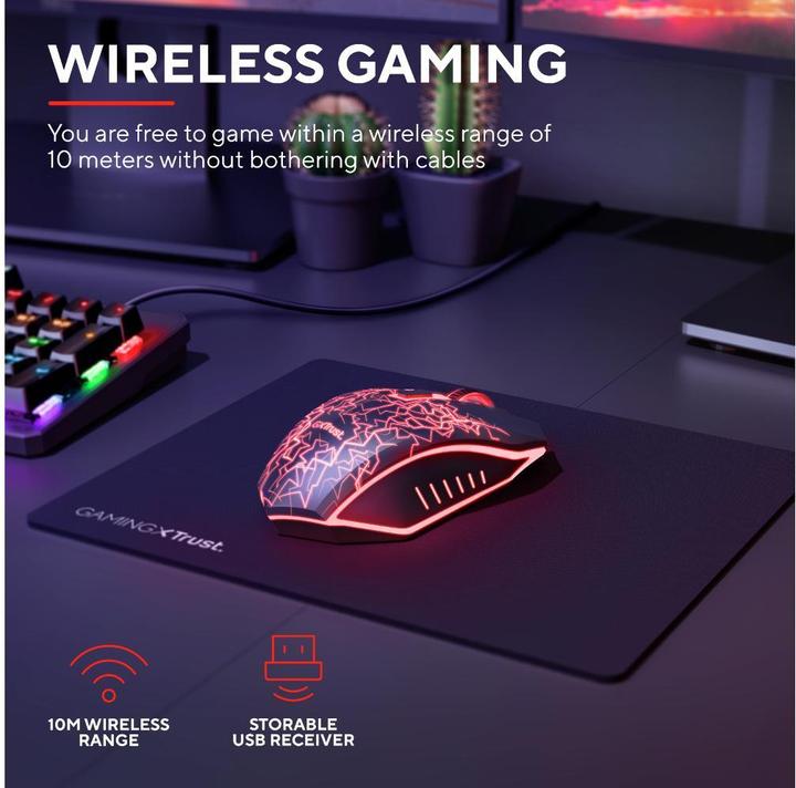 Actual product image Trust GXT 107 Izza (Wireless)