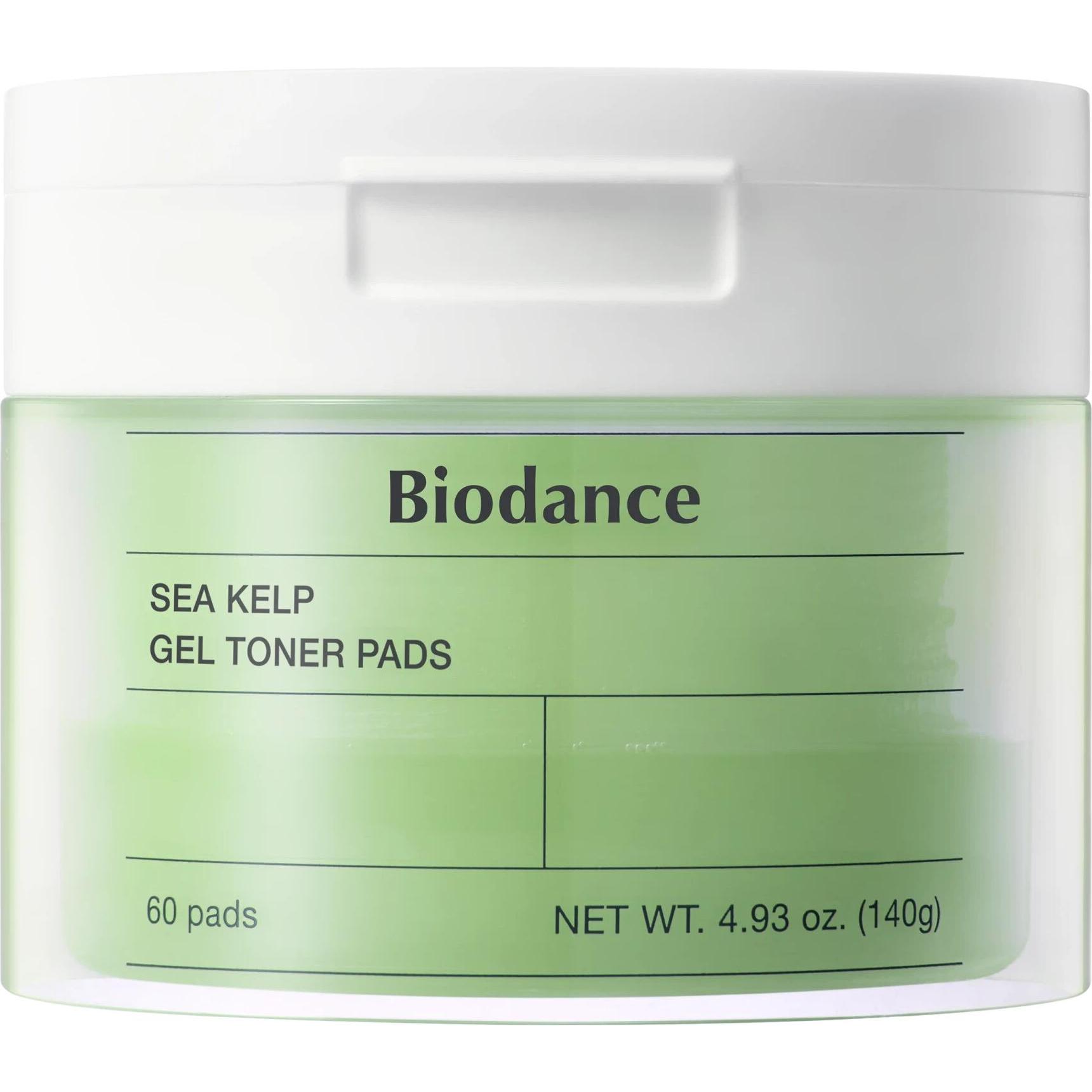 Biodance, Pulizia viso, Sea Kelp Gel Toner Pad 60 Pads (Salviette detergenti per il viso)