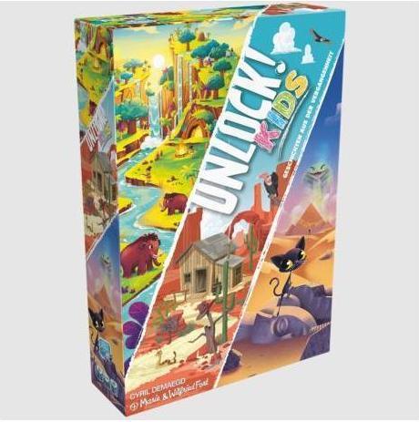 Image du produit Asmodée Unlock! Kids : Histoires du passé, jeu de réflexion, pour 1-4 joueurs, dès 6 ans (Allemand)