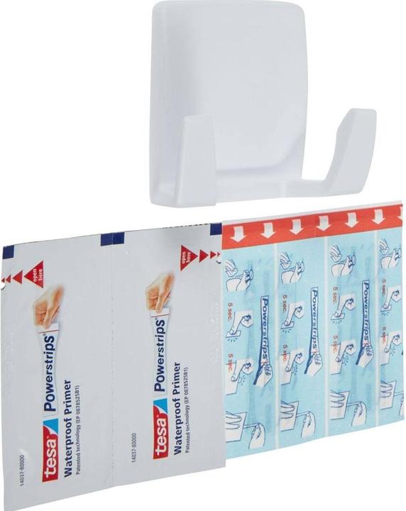 Produktbild tesa Powerstrips Waterproof Doppel-Haken WAVE