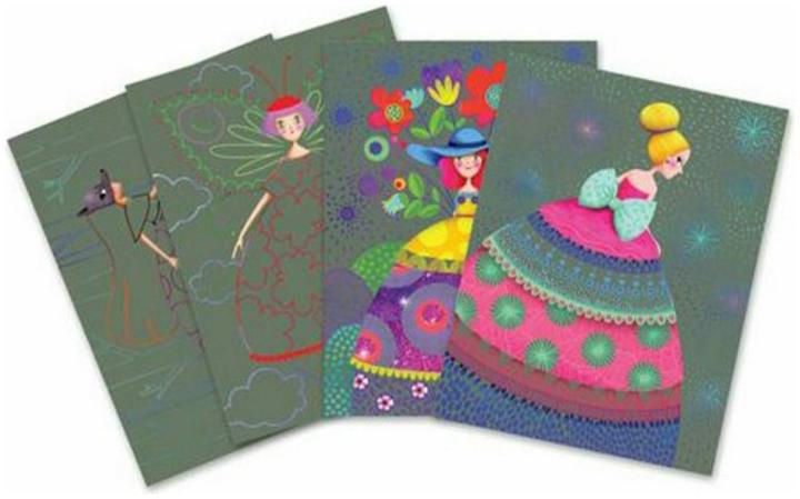 Produktbild Djeco Scratchbilder Der Schönheitsball