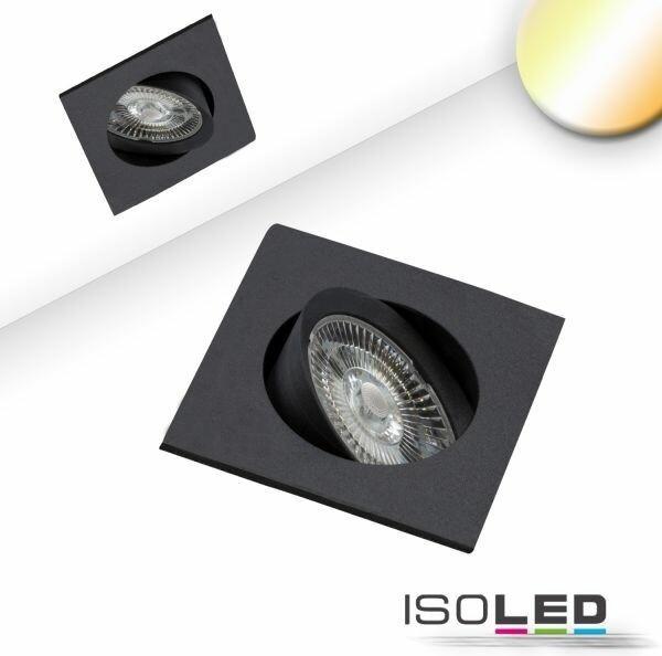 Immagine prodotto Isoled Apparecchio da incasso a LED Slim68 9W nero angolare dimmerabile Dim-To-Warm (700 lm)