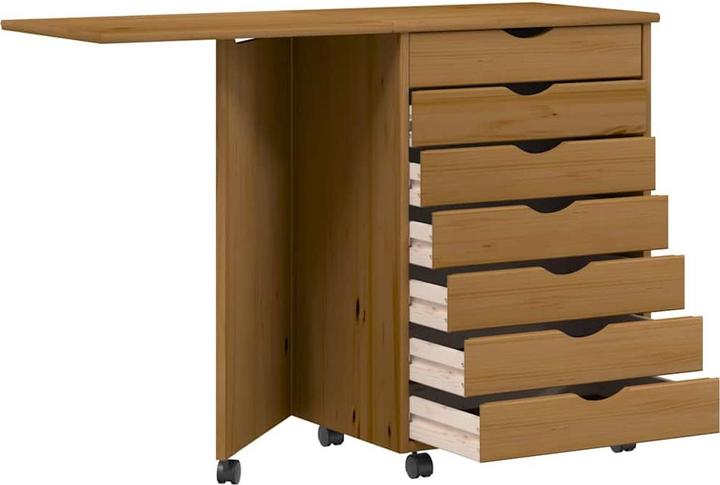Produktbild VidaXL Rollschrank (105.5 x 39 x 74.5 cm)