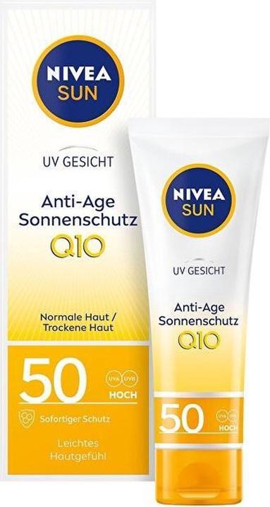 Actual product image NIVEA Sun (Suntan cream, SPF 50, 50 ml)