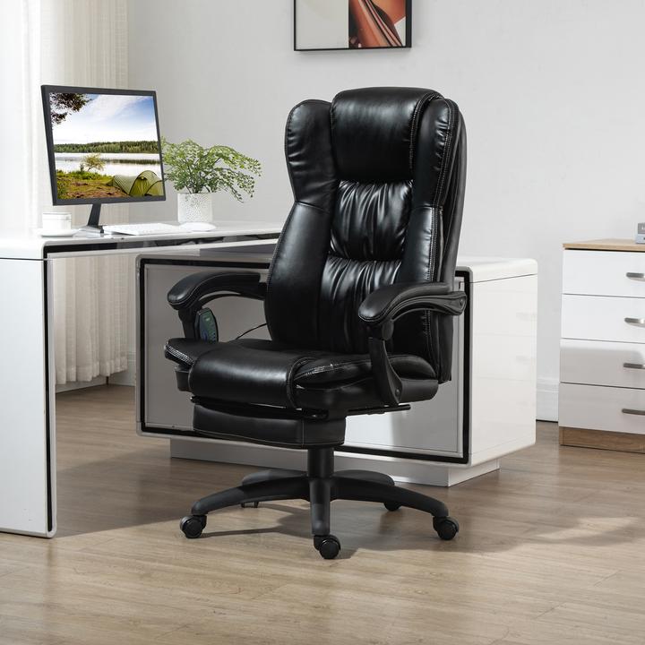 Produktbild Vinsetto Bürostuhl mit Massageund Liegefunktion