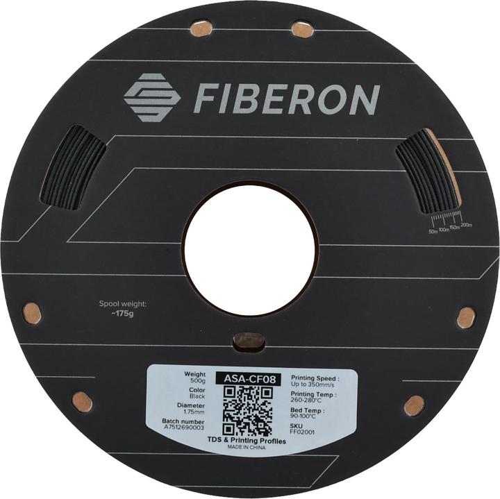 Image du produit Polymaker Fiberon™ ASA-CF08 (ASA, 1.75 mm, 500 g)