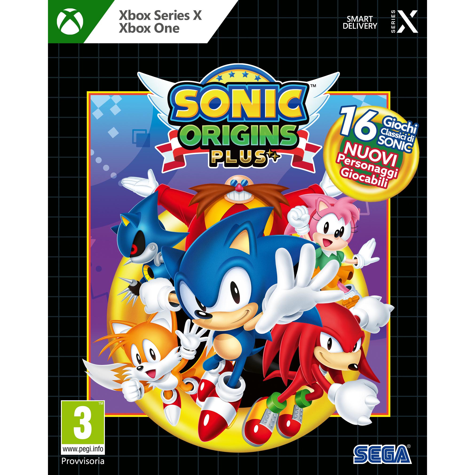 Thumbnail - Sega, Sonic Origins Plus (Day One Edition) - Microsoft Xbox One - Platformer - PEGI 3