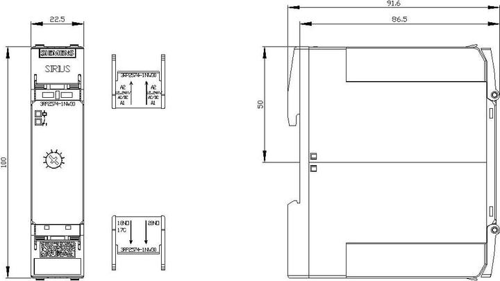 Produktbild Siemens Time Relay Star Delta 2x NO, Screw