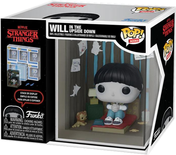 Actual product image Funko POPS Nooks Stranger Things Will Upside Down