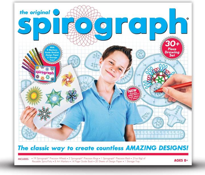 Actual product image Sheny Spirograph game set with markers