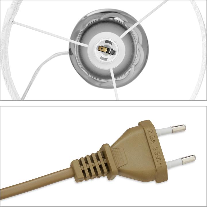 Image du produit Relaxdays Lampe de table (E14)