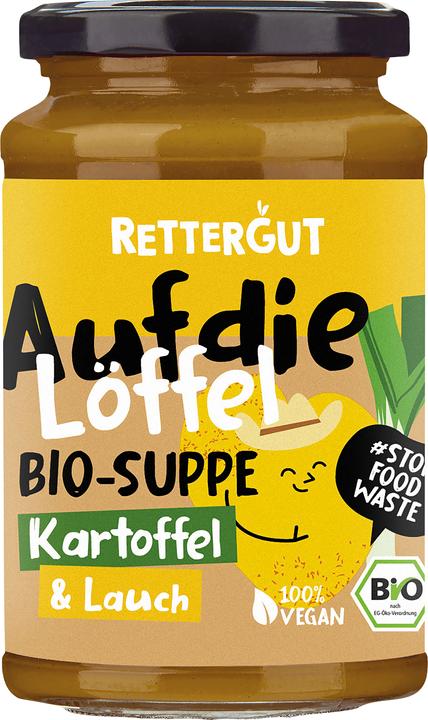 Image du produit Rettergut Soupe de pommes de terre bio au poireau (375 ml)