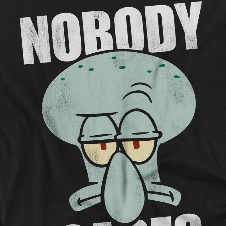 Produktbild Spongebob Squarepants Nobody Care Meme TShirt (XXL)
