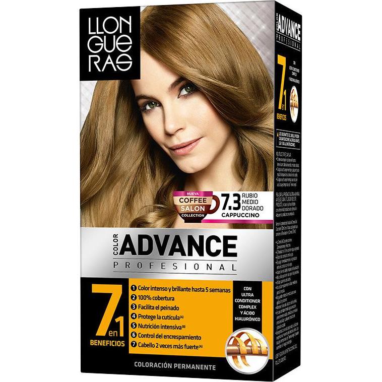 Thumbnail - Llongueras, Haarfarbe, COLOR ADVANCE #7,3-rubio medio dorado (7.3)