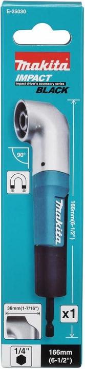 Productafbeelding Makita E-25030 1/4 Impact Black Winkelschraubvorsatz