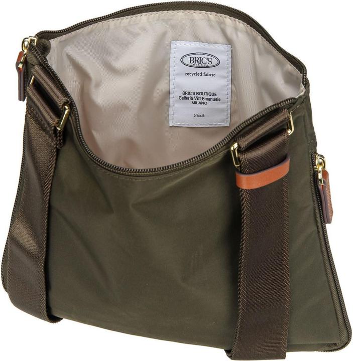 Actual product image Brics X-Collection shoulder bag 26 cm with expansion pleat