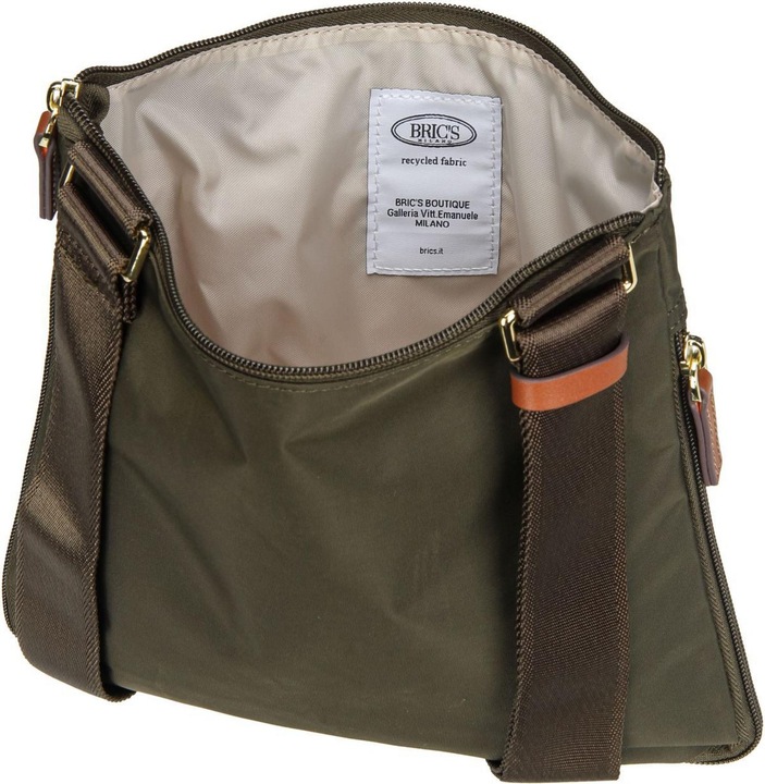 Actual product image Brics X-Collection shoulder bag 26 cm with expansion pleat