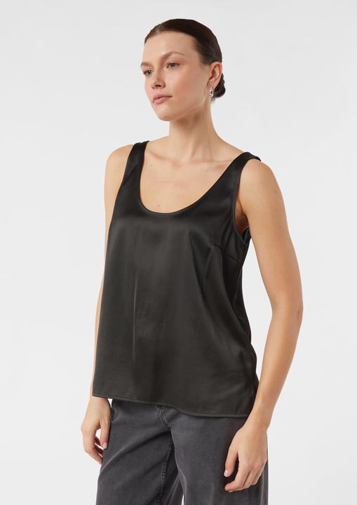 Immagine prodotto Comma Bluse Satintop mit tiefem Ausschnitt (46)