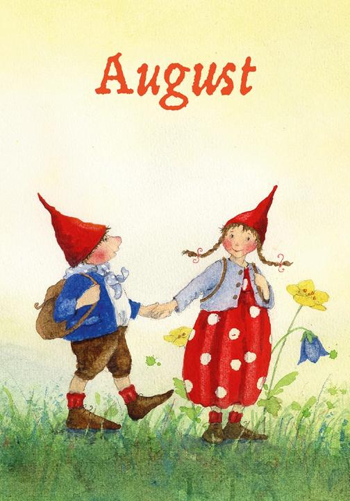 Produktbild Postkartenbuch »Mit Pippa und Pelle durch das Jahr« (1 Stk.)