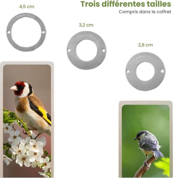 Actual product image Camouflage bird house EZ Nesteye, Basic colour: Brown, Species: Bird