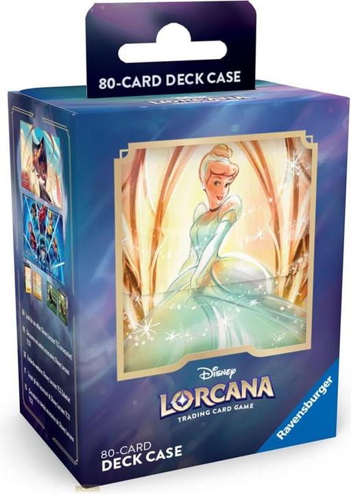 Produktbild Ravensburger Disney Lorcana TCG Deckbox Cinderella