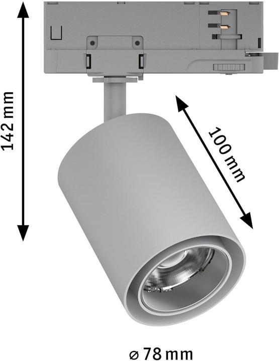 Actual product image Paulmann PAUL LED track spotlight (3000 lm)