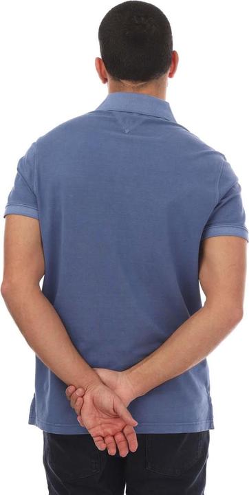 Actual product image Tommy Hilfiger Mens Garment Dyed Regular Polo Shirt (S)