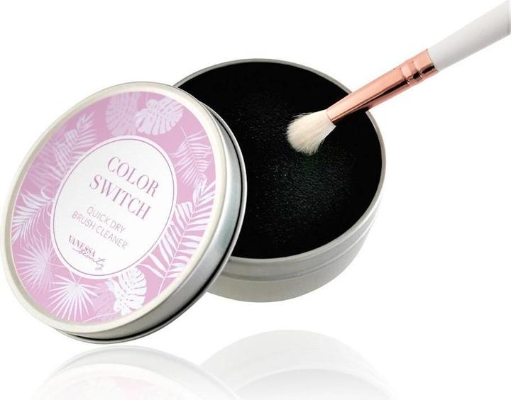 Produktbild Vanessa Beauty Color Switch Sponge - Trocken Pinselreiniger