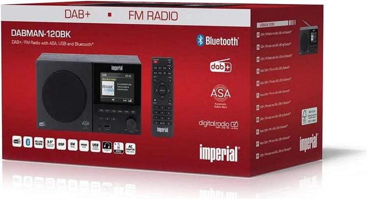 Produktbild Imperial Dabman 120BK (DAB+, FM, Bluetooth)
